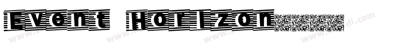 Event Horizon字体转换